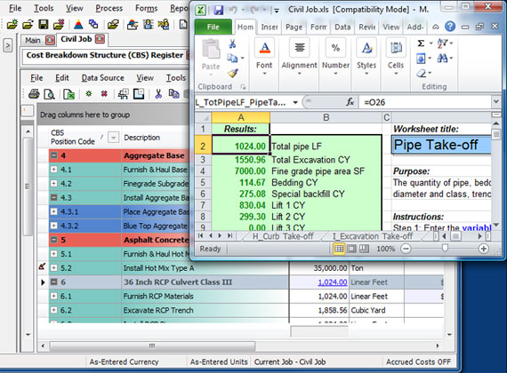 Excell based Estimating Software Excel based Estimating Software