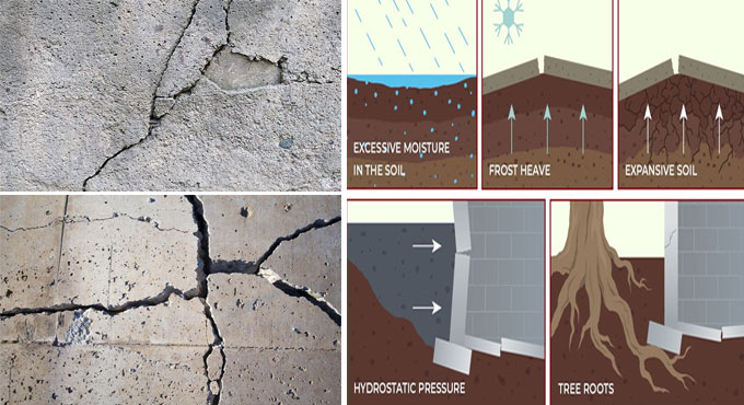 What are the signs of Foundation Heave?