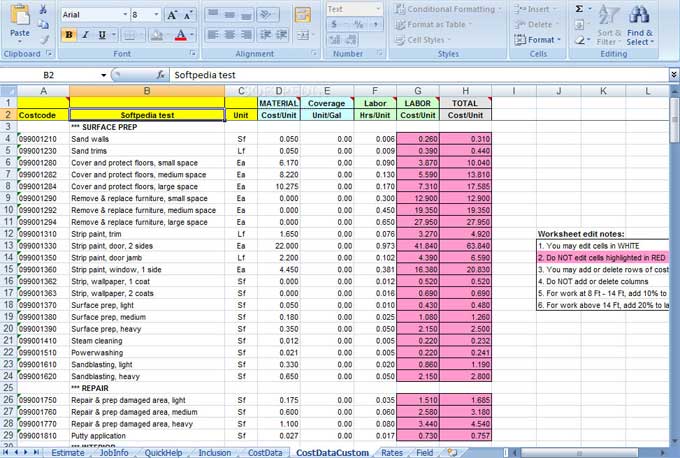 Paint COST Estimator