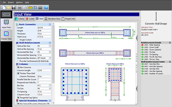 QuickConcreteWall ? A useful construction program for concrete shear walls design QuickConcreteWall ? A useful construction program for concrete shear walls design